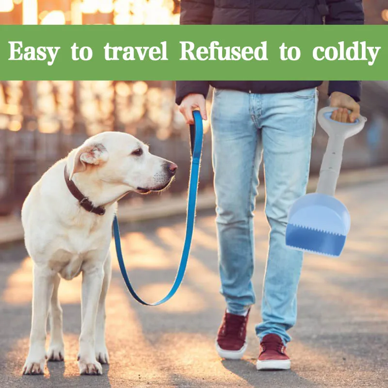 High Strength Durable Spring Dog Poop Pick Up Foldable Pet Pooper Scooper for Large Dogs