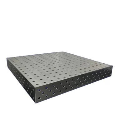 Customizable 3D Welding Table: 16/28mm Hole Diameter, Cast Iron/Steel Options