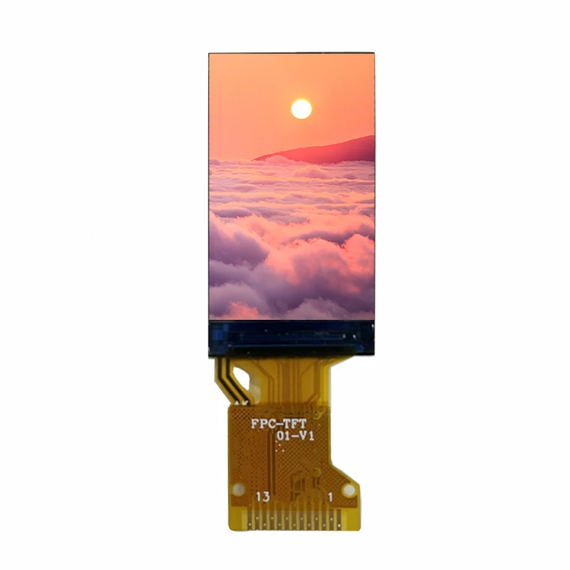1.06 inch color TFT IPS 96x160 Resolution LCD Display Module