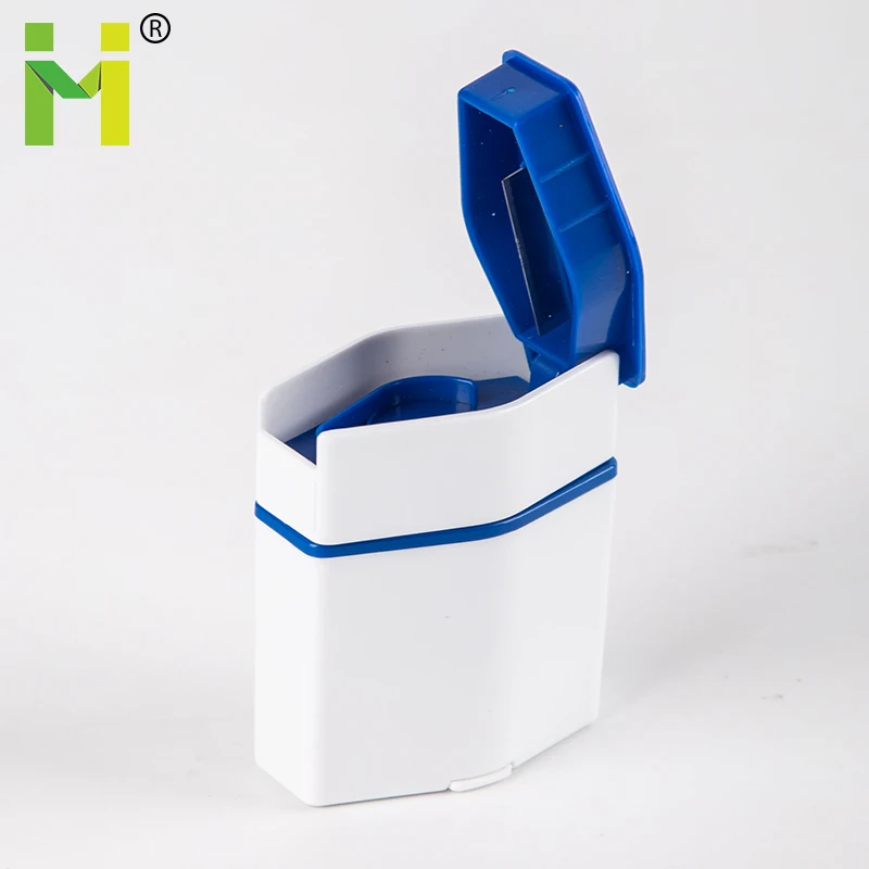 Pill Crusher & Cutter 3-in-1 Medicine Tablet Vitamin Grinder Splitter Organizer Storage Container Box