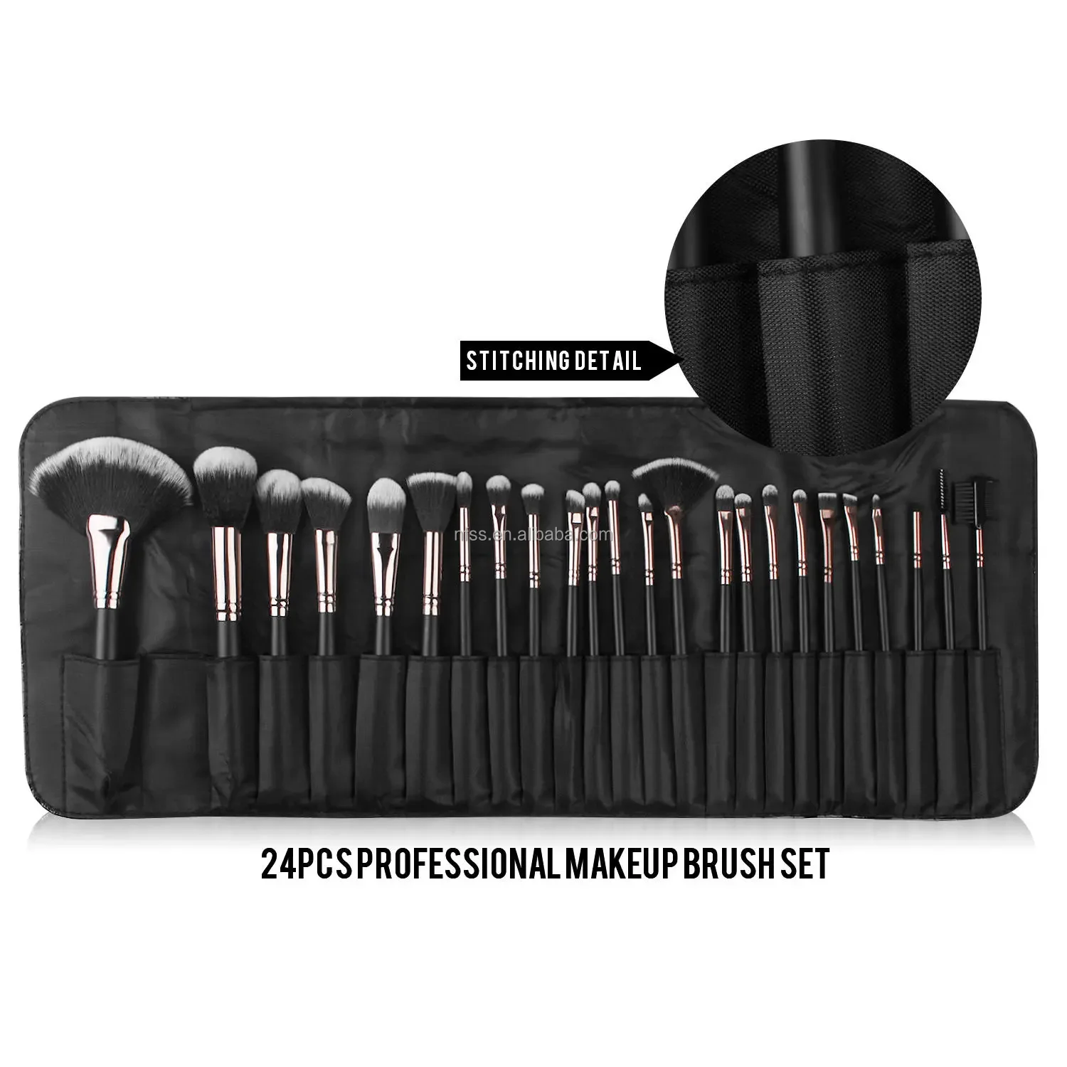 Vegan It Cruelty Free Custom Made Vegan Cosmetics Make Up Brushes Manufacturers China 24 Pcs Makeup Brush Set And Pouch Case Bag