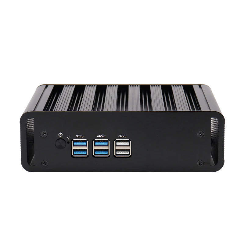  I5 4200U безвентиляторный мини-ПК с двойной LAN RJ45 2 * COM RS232 RS485 WIFI ram промышленный