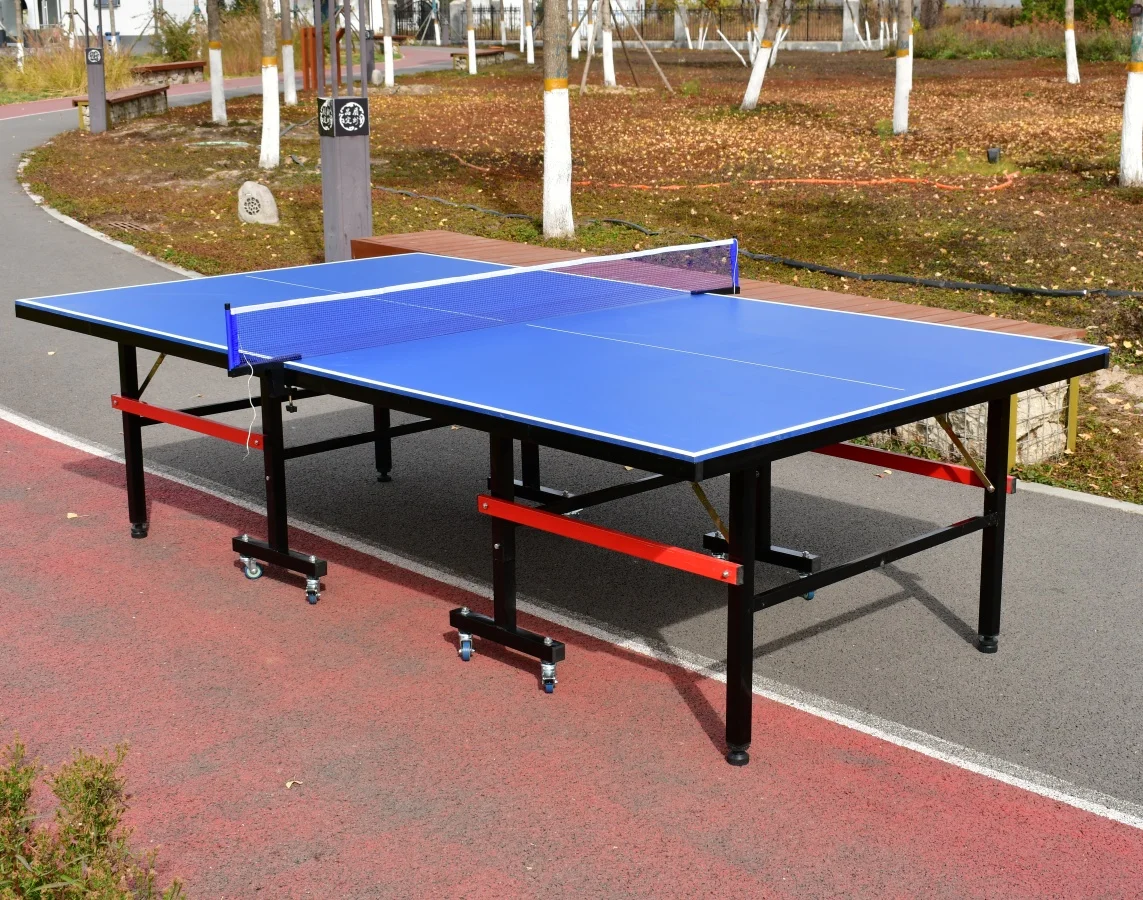Factory Direct Supply Double Folding Standard Size Pingpong Table Outdoor Table Tennis Table Waterproof