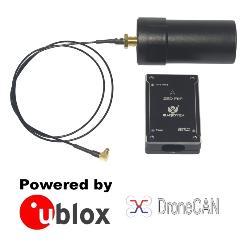 2023 продаж Qiotek ZED-F9P RTK и компас дронский модуль GNSS периферийный для RC FPV гоночный Дрон Фристайл