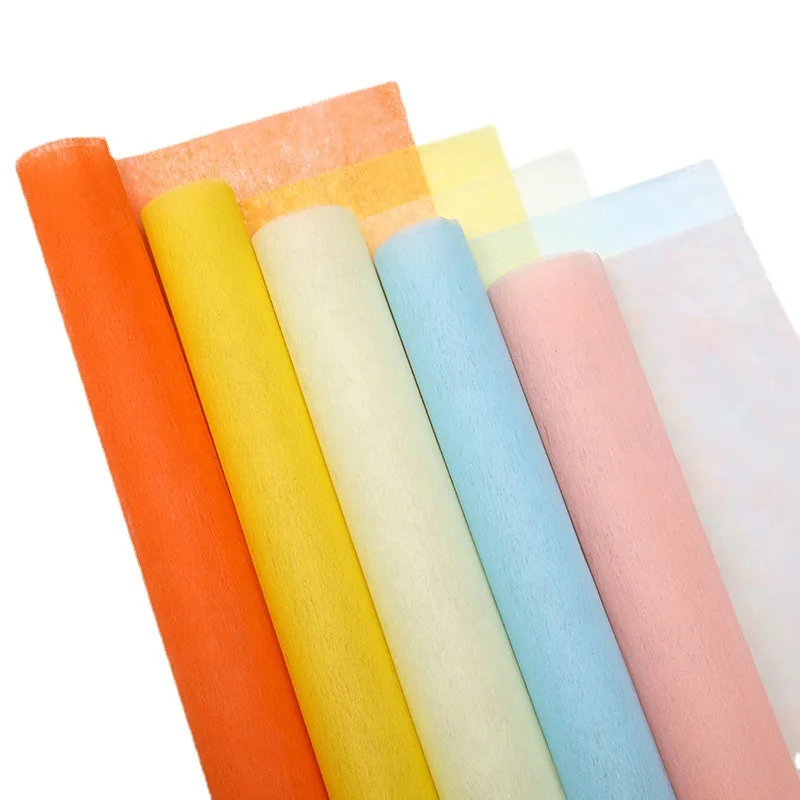 Factory Supply Cheap Price 50*50cm 38sheet/bag Pure Color Cotton Tissue Paper Flower Gift Wrapping Lining Paper