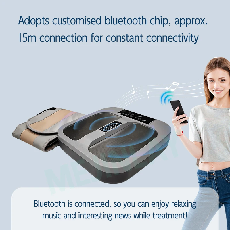 Electric Feet Pemf Tera  Machine Foot Massager Terahertz Foot Spa  Massage Equipment