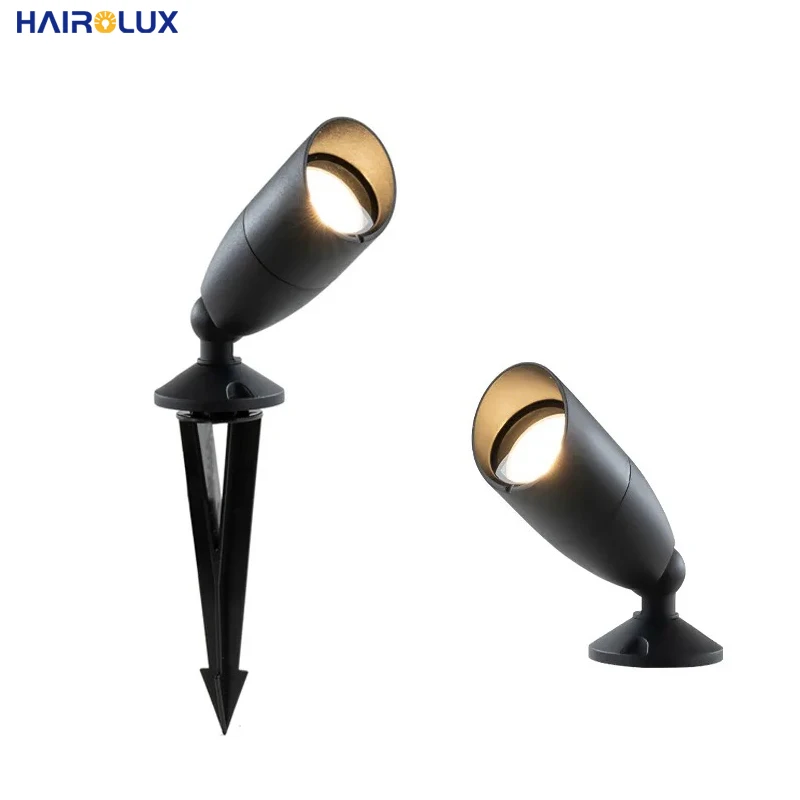 Hairolux, лидер продаж, алюминиевая уличная лампа для деревьев, садовый светодиодный шип 12 В, RGB IP65, уличная лампа