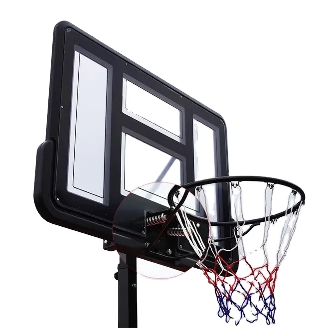 Лидер продаж корзина сеть для шаров база баскетбольная цель обруч на колесах