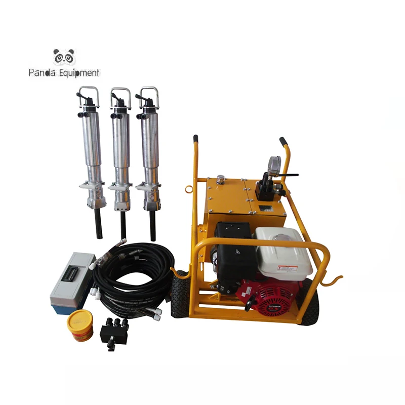 High Quality Concrete Splitter Hand Stone Drill Machine Hydraulic Splitter Cut Rock