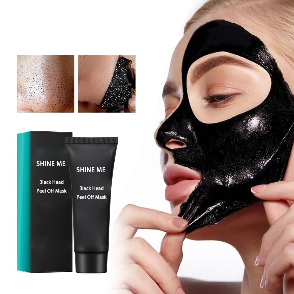 OEM ODM Bamboo charcoal Black Head Remover With Chamomile Extract Deep Tighten And Cleansing Pore Facial Mask Reduce Black Head