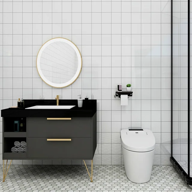 Best Sale OEM custom green mosaic tile glazed square porcelain 300x300 for bathroom and kitchen mosaic tiles