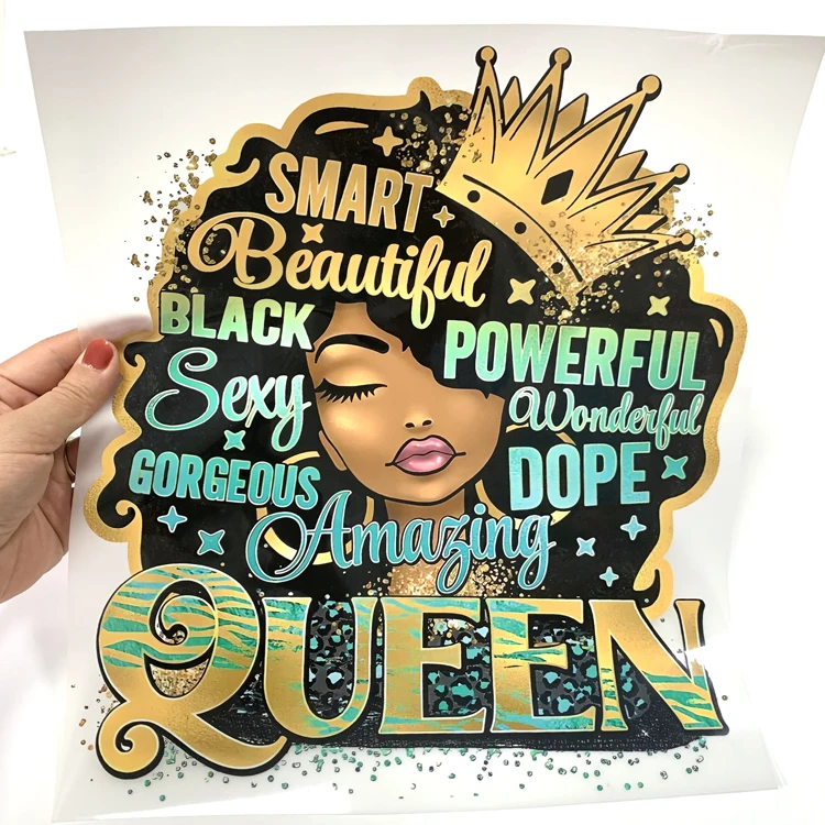 custom dtf transfers prints valentine retro mama black women screen print transfers single color