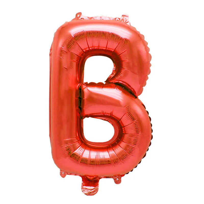Wholesale A-Z Small Letter Aluminum Foil Globos 16 Inch Alphabet Letters Balloons For Party Decor