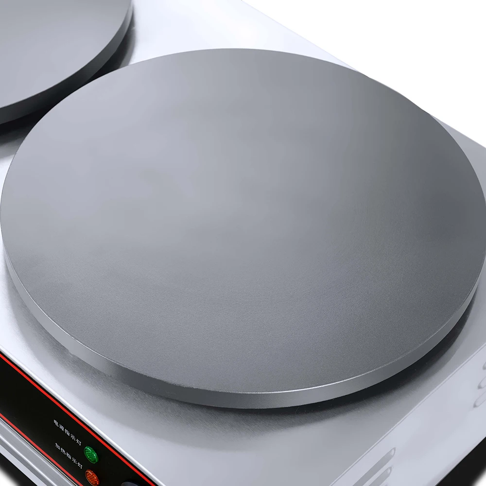 Горячая Распродажа, 1 тарелка из нержавеющей стали, блинницы, коммерческие электрические вращающиеся блинчики