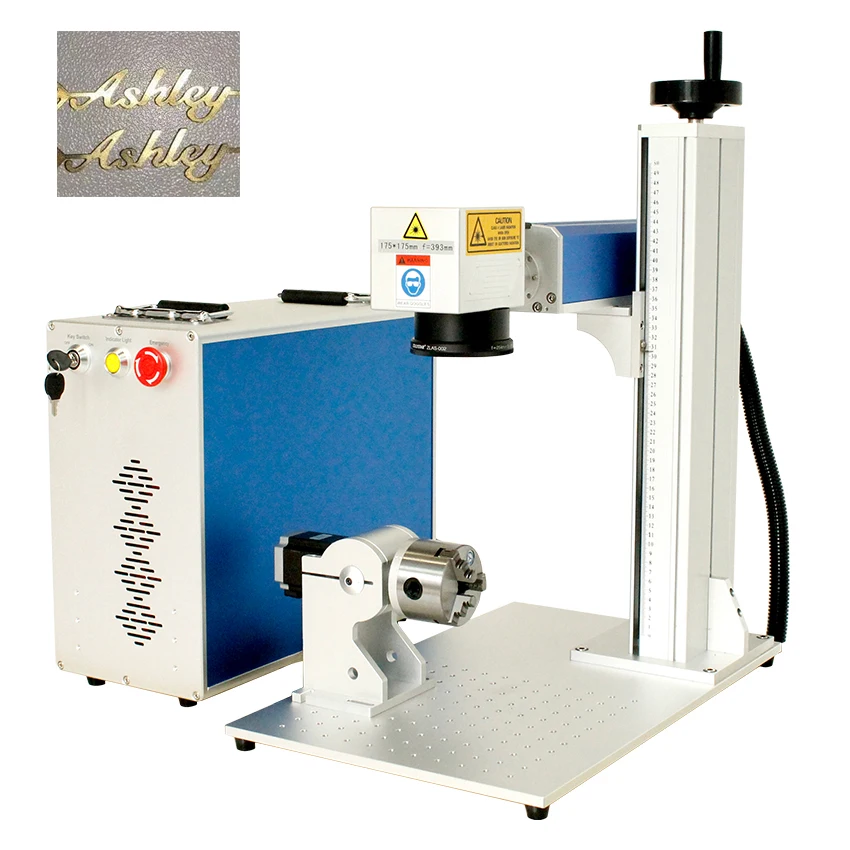 Portable Mini Jpt 3D 20W 30W 50W 100W Fiber Laser Marking Machine Max Uv Laser Marking Machine 10W Printing On Metal
