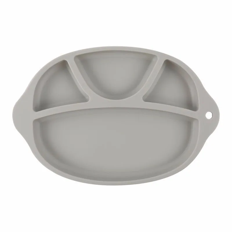 kitchen Tableware High Temperature Resistant Food Grade Silicone Baby Plate