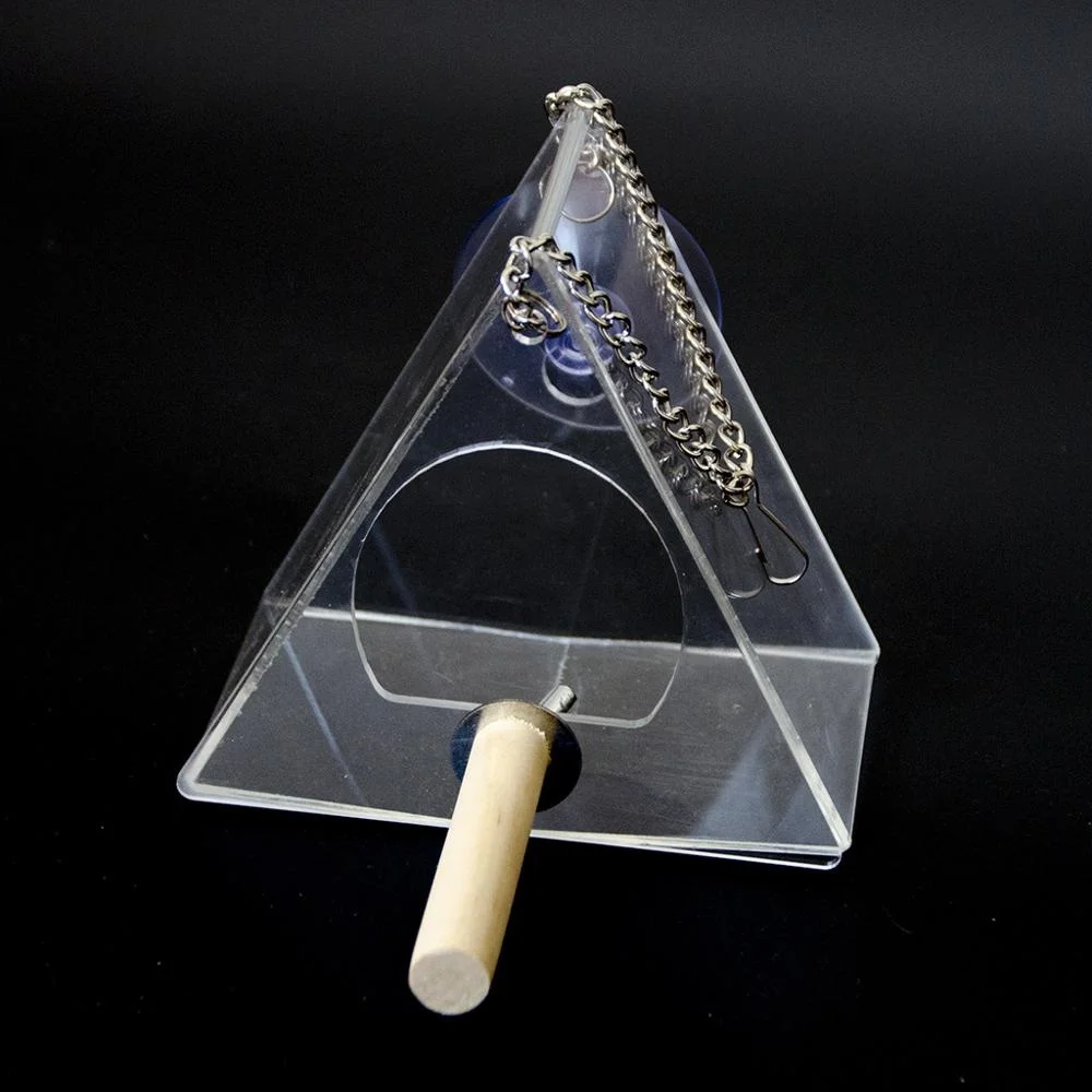 
Wholesale transparent Acrylic bird food bowl Feeder window bird feeder 