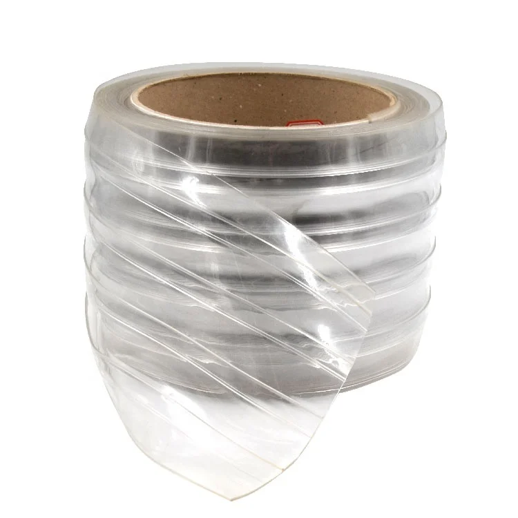 Высокое качество ясно полосы Гибкие прозрачные мягкие ПВХ плёнки зимние двери шторы