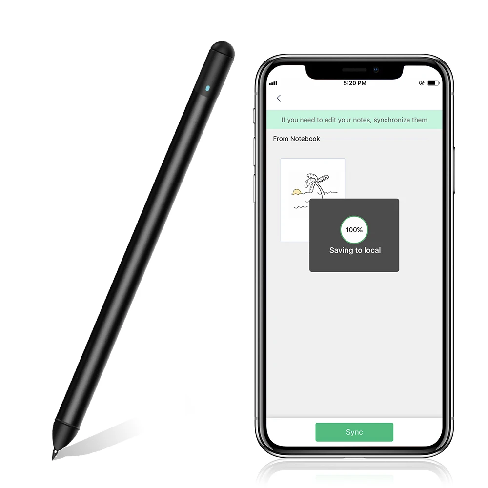 NEWYES Smart Writing Sync Pen Writing Tablet Set Electronic Cloud Notebook With Cloud Pen Connect App