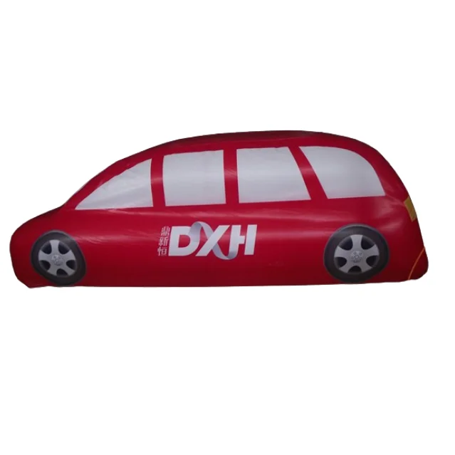 Оптовая продажа на заказ рекламная надувная модель автомобиля большой надувной автомобиль для наружной рекламы вечеринки