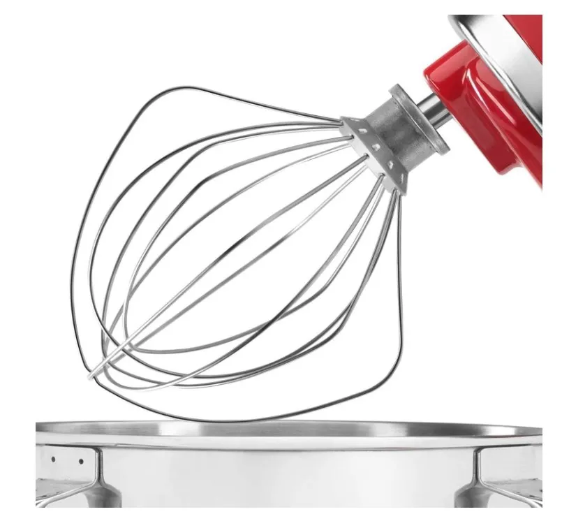 KN256WW 6-Wire Whip Attachment for KitchenAid 6 Quart Bowl-Lift Stand Mixer Accessory Replacement, Egg Cream Stirrer, Cakes Mayo