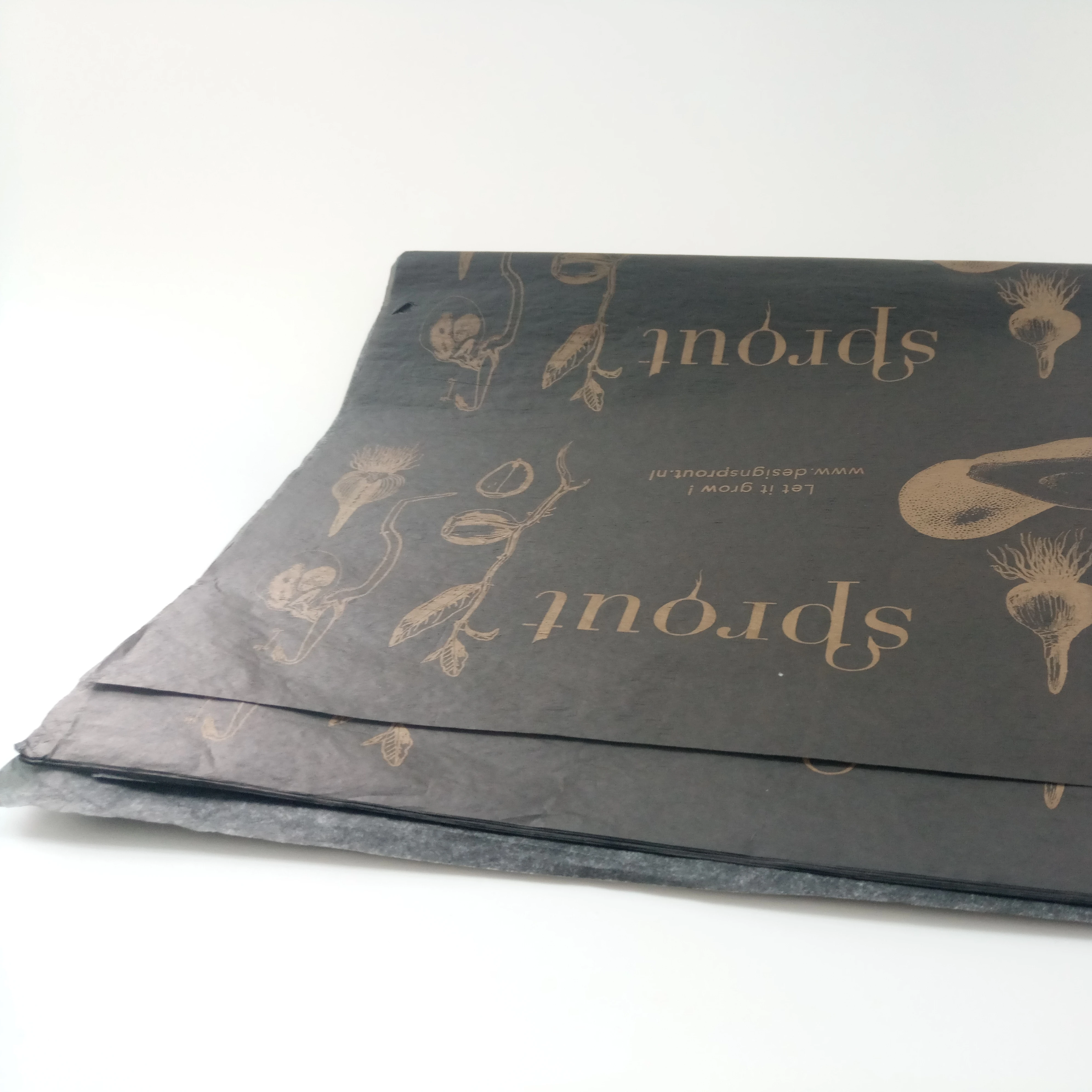 Eco Friendly Custom Logo Printed Warp Gift Paper Printed Wrapping Tissue Paper For Clothing Packing