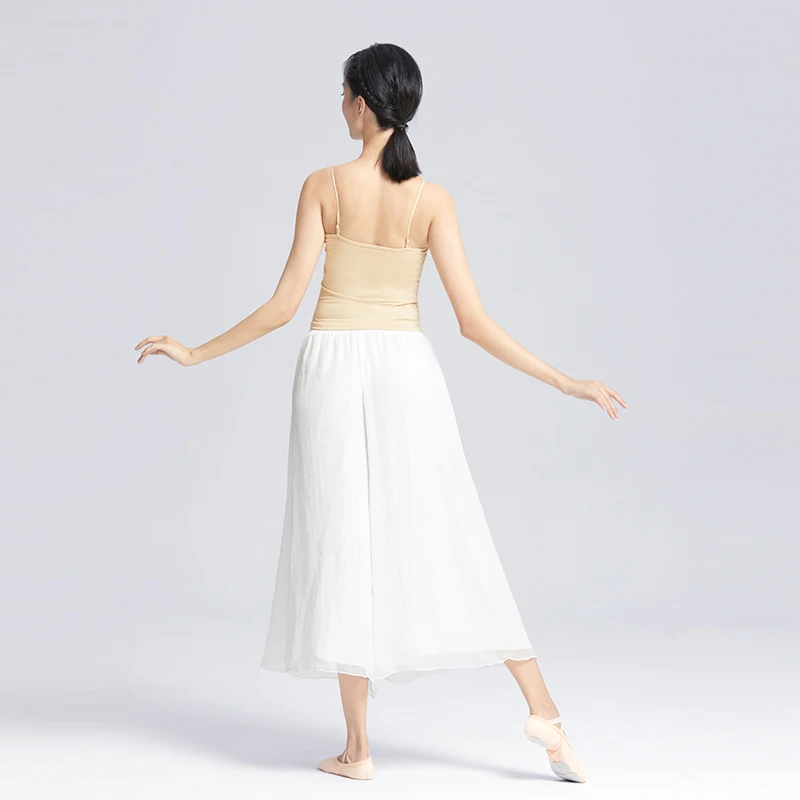 Women Ballet Clothes Tops Adult Seamless Sling Dance Underwear