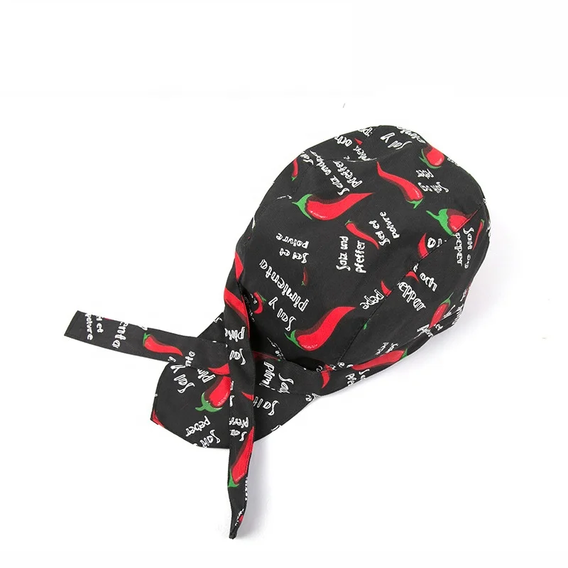 2022 Hot-Sale Custom logo Multiple Printed Head Hat Nurse Hats Nurse Scrub Hats For Women