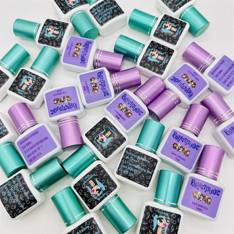 Custom logo 0.5 sec best eyelash extension glue Waterproof Professional best strongest eyelash extension glue