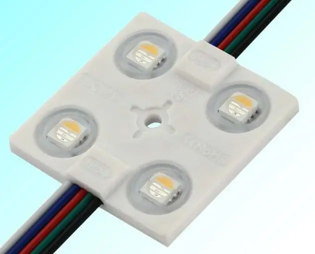 
4 LEDS IP65 Waterproof 4 chips in 1 RGBW 5050 LED Module 