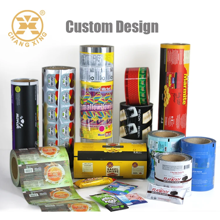 Aluminium Foil Gold Foil Instant Coffee sachet stick pack Roll film material preformed Roll stock Golden foil films