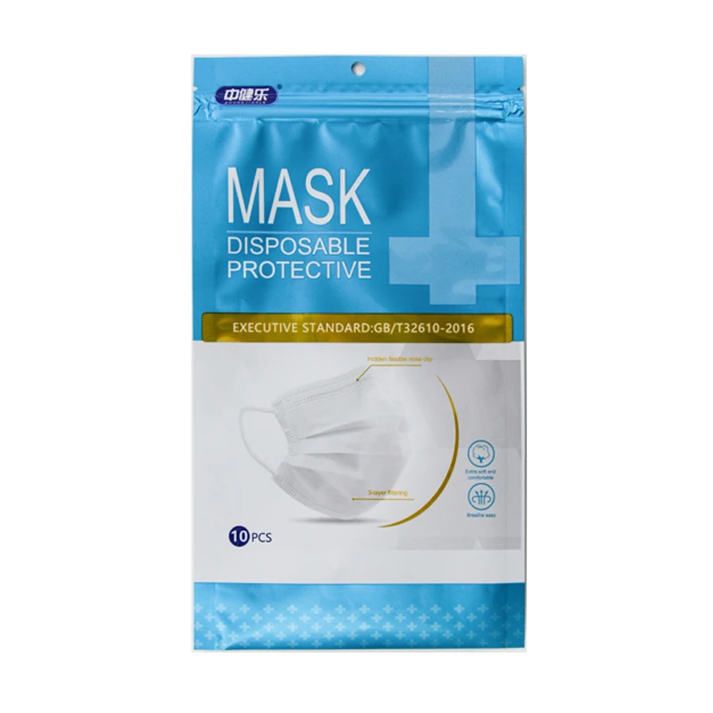 Zhongjianle Быстрая доставка нетканые 3ply одноразовые ушного вкладыша 3 слоев изготовленный на заказ цветов; Цвета: черный, розовый, маска для лица