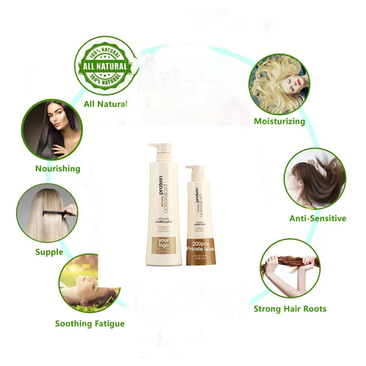 Best Selling Korean keratin treatment bulk Hair Black Shampoo For Smoothing And Moisturizing