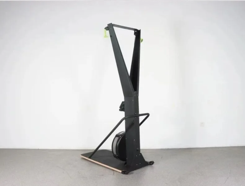 Factory supply wind ski machine adjustable resistance commercial home fitness double arm high pull silent