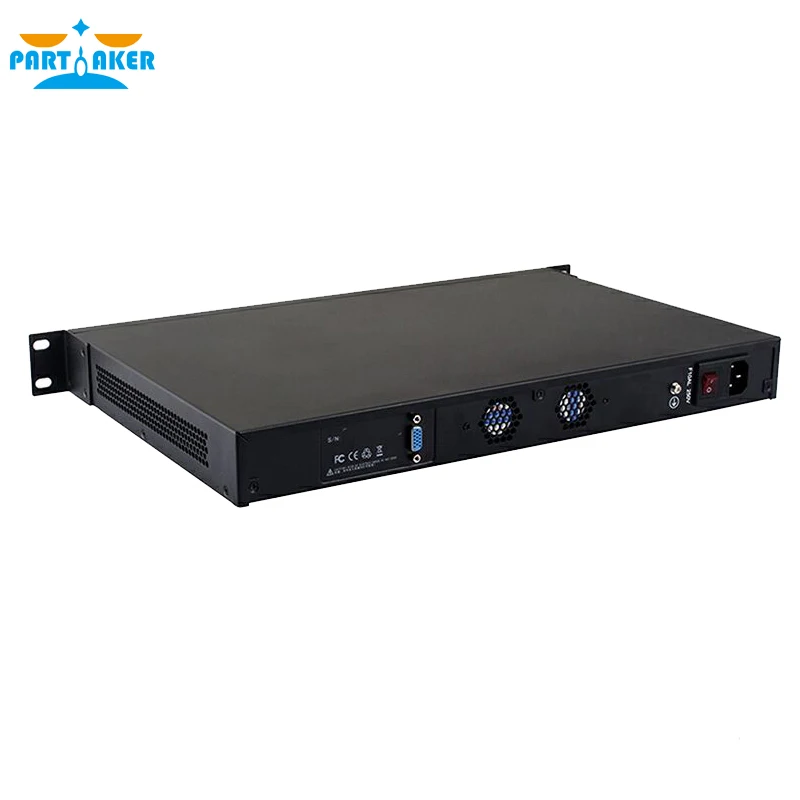 
Partaker R11 Firewall VPN 1U Rackmount Network Security Appliance Router PC Core I3 3120M 6 Intel Lan 