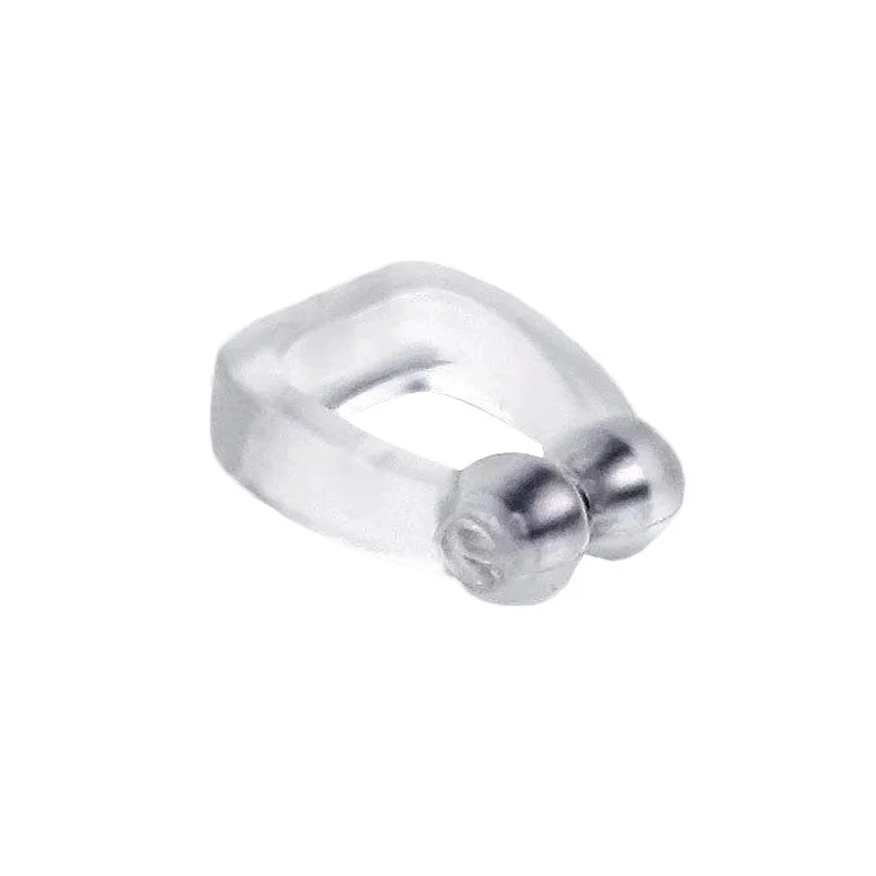 Private Label Protection Night Equipment Silicone Magnetic Anti Snoring Nose Clip for Breathing