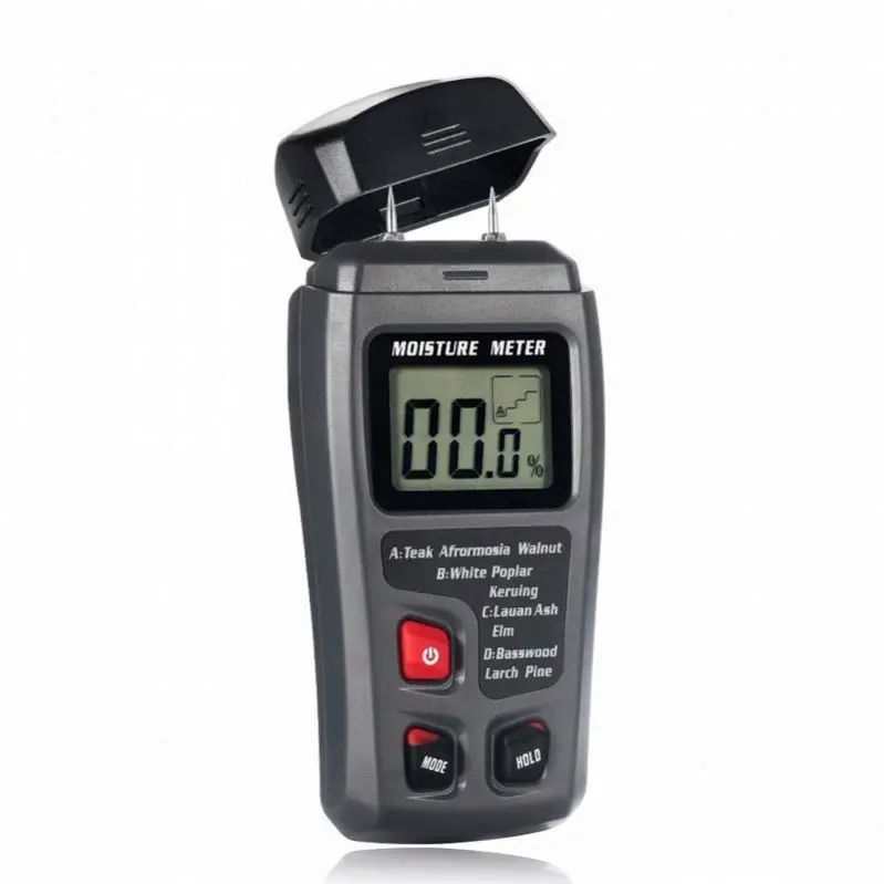 Digital Moisture Meter Pin Type Dampness Meter for Wood Building Material Firewood Paper Wholesale hot sale