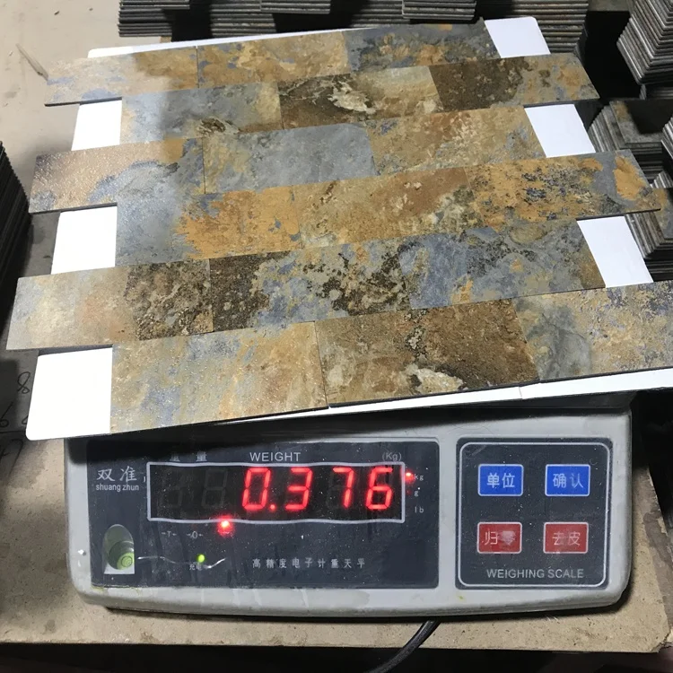 White Stone Look Peel and Stick Tile Backsplash