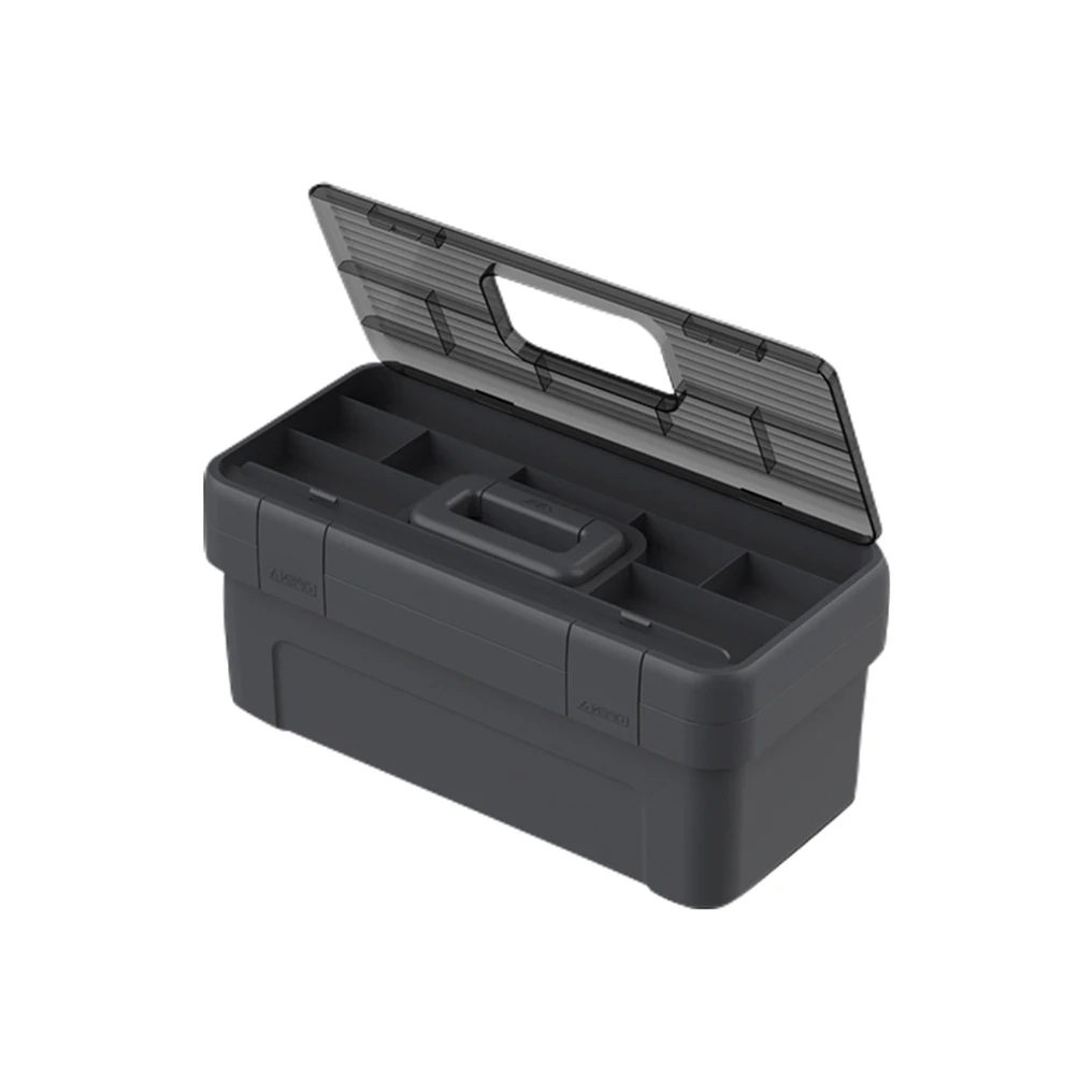 JIMIHOME, пластиковый переносной ящик для инструментов, профессиональный набор инструментов для хранения, большой ящик