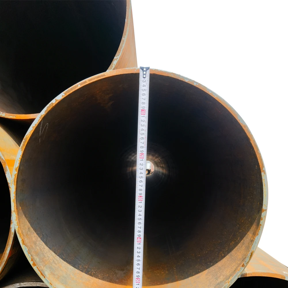 Non-defrmation tubo gi hot dipped half corrugated pre galvanized round steel pipe for construction