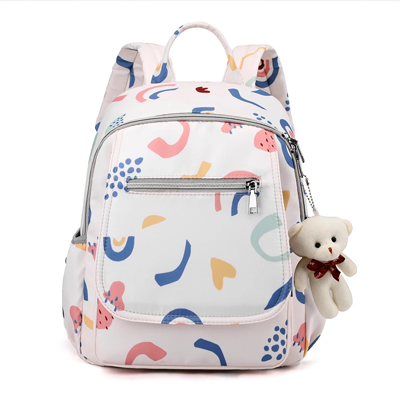 Fashion Shoulder Portable Mommy Bag Waterproof Wet And Dry Separation Diaper Bag