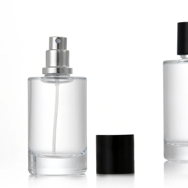 50 ml 100 ml portable travel empty glass spray perfume bottle atomizer bottle