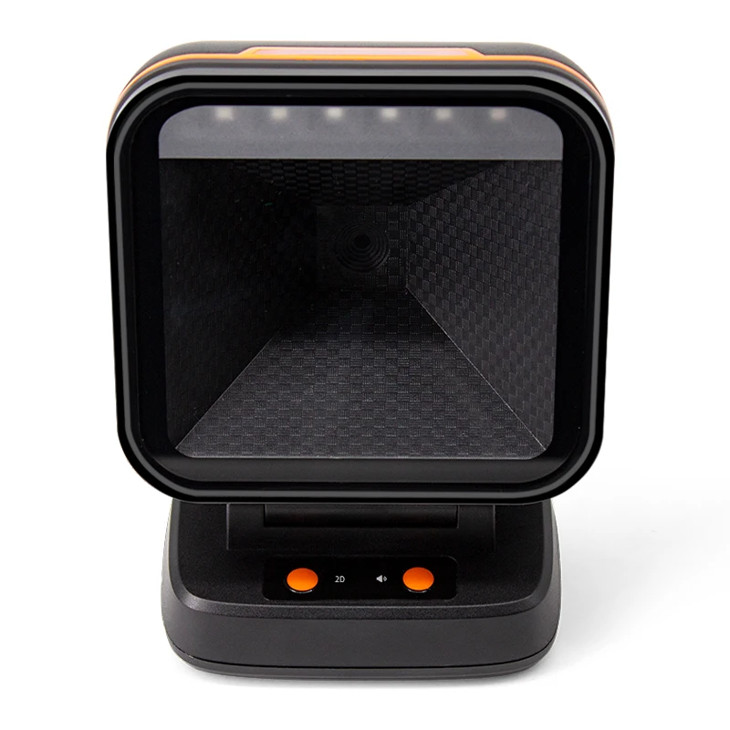 KEFAR Barcode scanner 2D all-round desktop automatic sensing data matrix reader supermarket usb barcode reader 1D 2D QR code