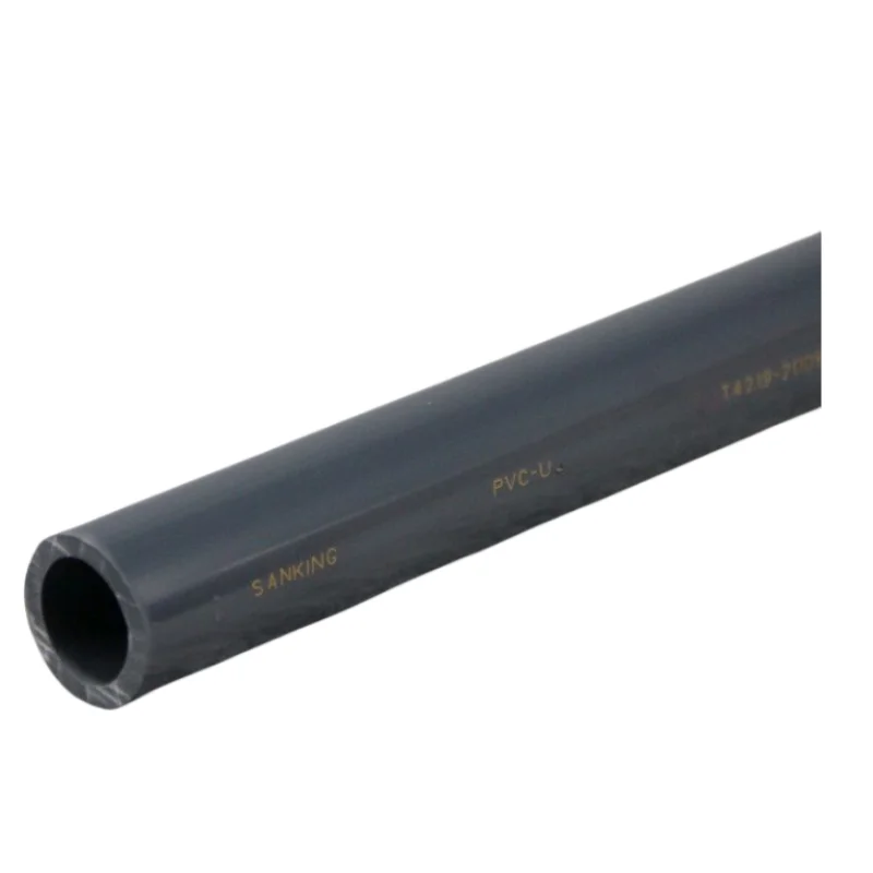 Large Diameter 15mm Plastic Drain Pipe UPVC Industrial And Agricultural Chemical 3 mm Thick Plastic Pipe