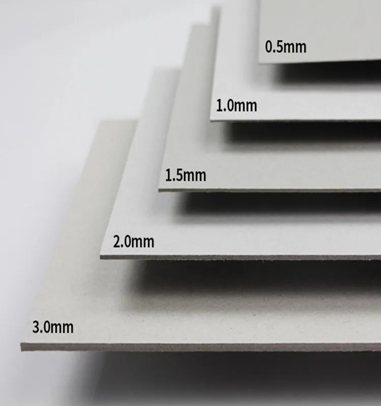 Wholesale 2mm Cardboard Grey Board Customized Material Gray Cardboard