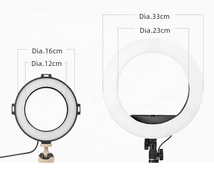 
Professional Broadcasting Studio Video Led Lights With Tripod Mobile Phone Holder Microphone Holder Sound Card Trap 