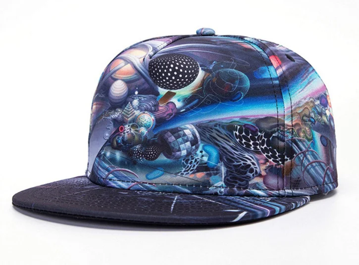 Design Your Own Custom Personalised 5 Panel Full Printing Snapback Hat Cap