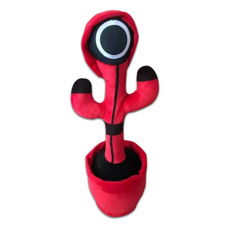 Squid Game Singing Dancing Flashing Recording Cactus
