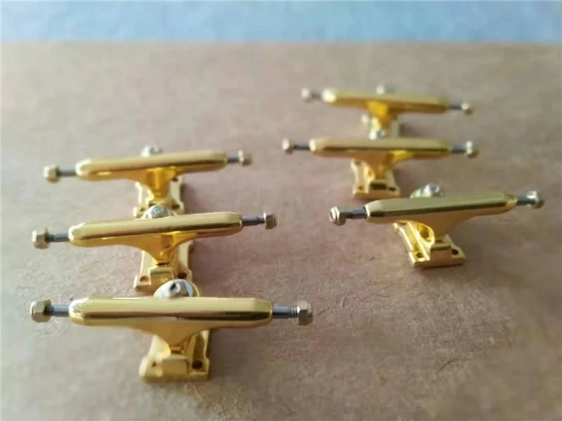 
32mm Solid Fingerboard Trucks New Single Axle 32mm trucks 10 colors with Lock Nuts 