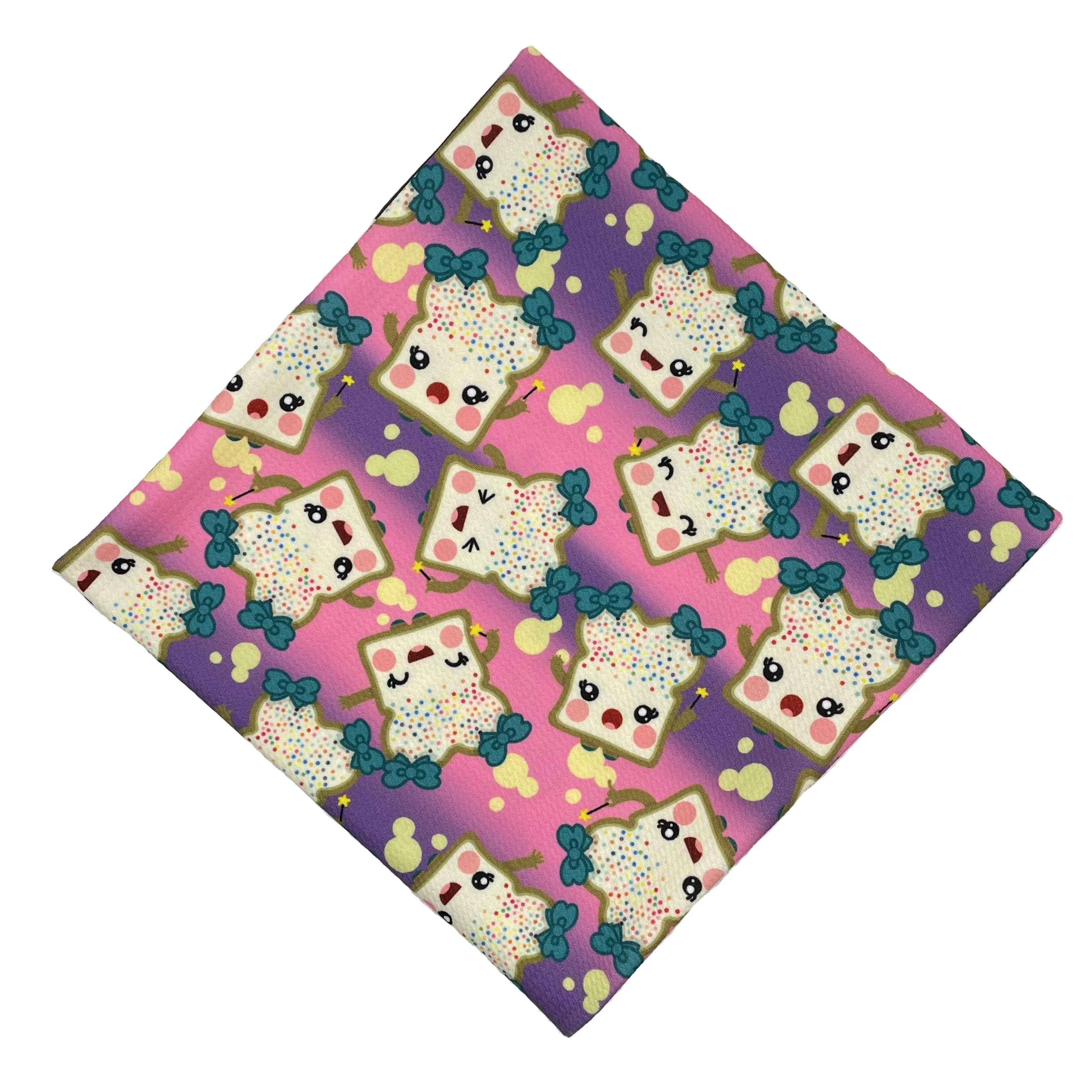 
Super bright color custom design bullet print fabric 